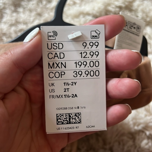 H&M NWT Tan Velvet Pants - Picture 2 of 2